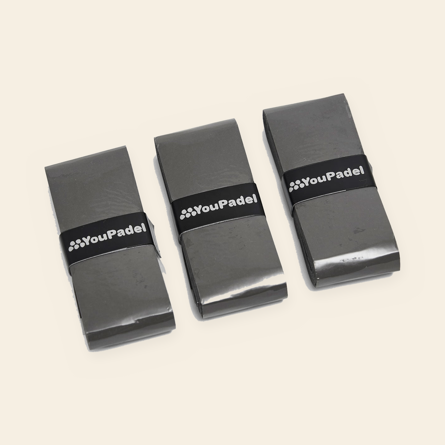 YouPadel Grepplinda 3-Pack - Grey
