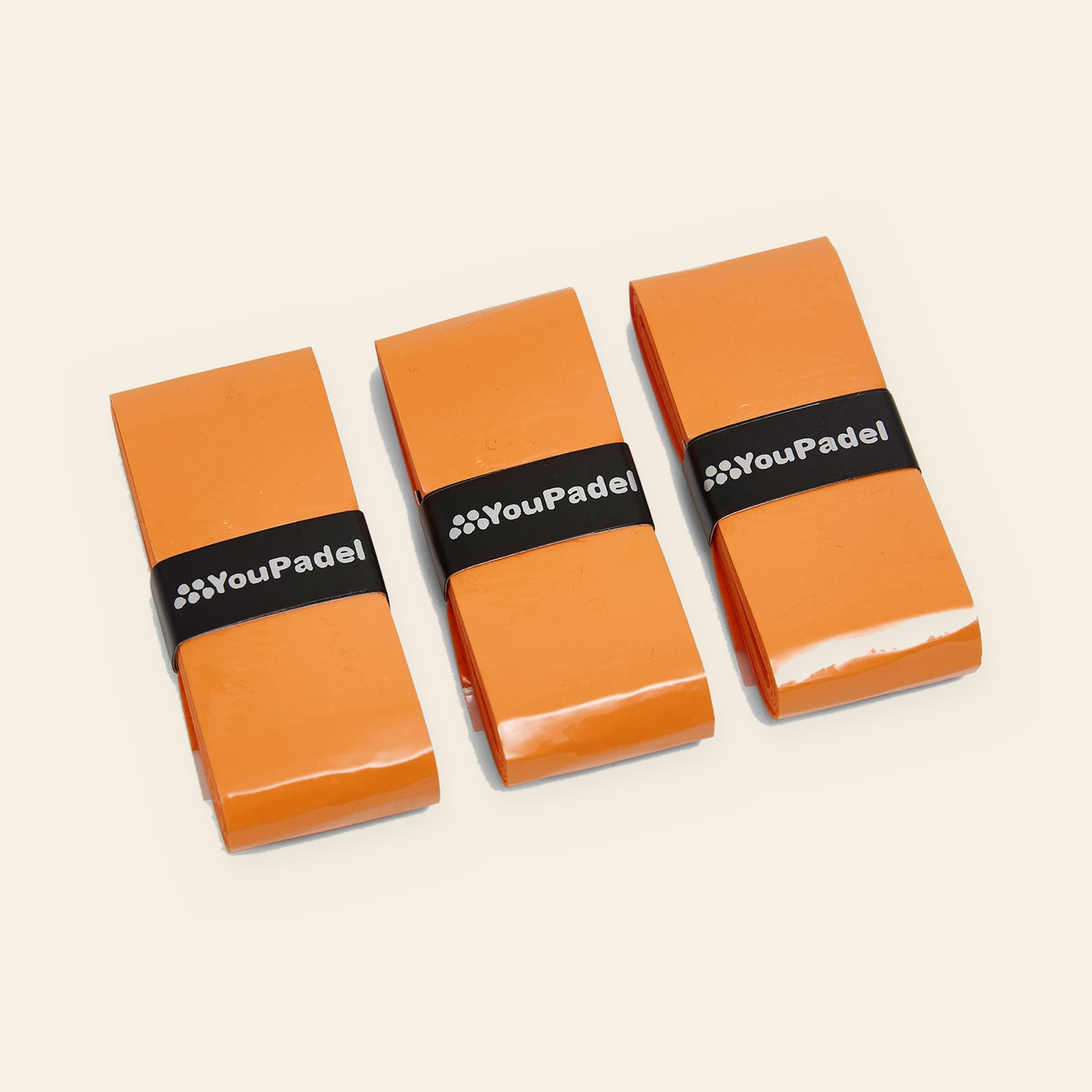 YouPadel overgrips 3-Pack - Soft Orange