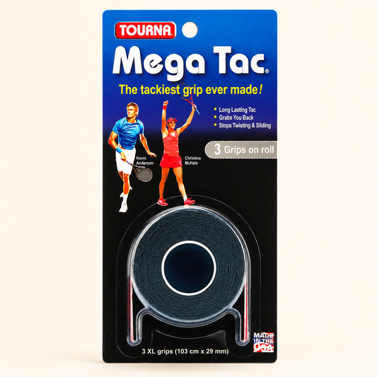 Tourna Mega Tac - 3 pack (black)