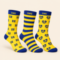 3-Pack Sverige VM Strumpor