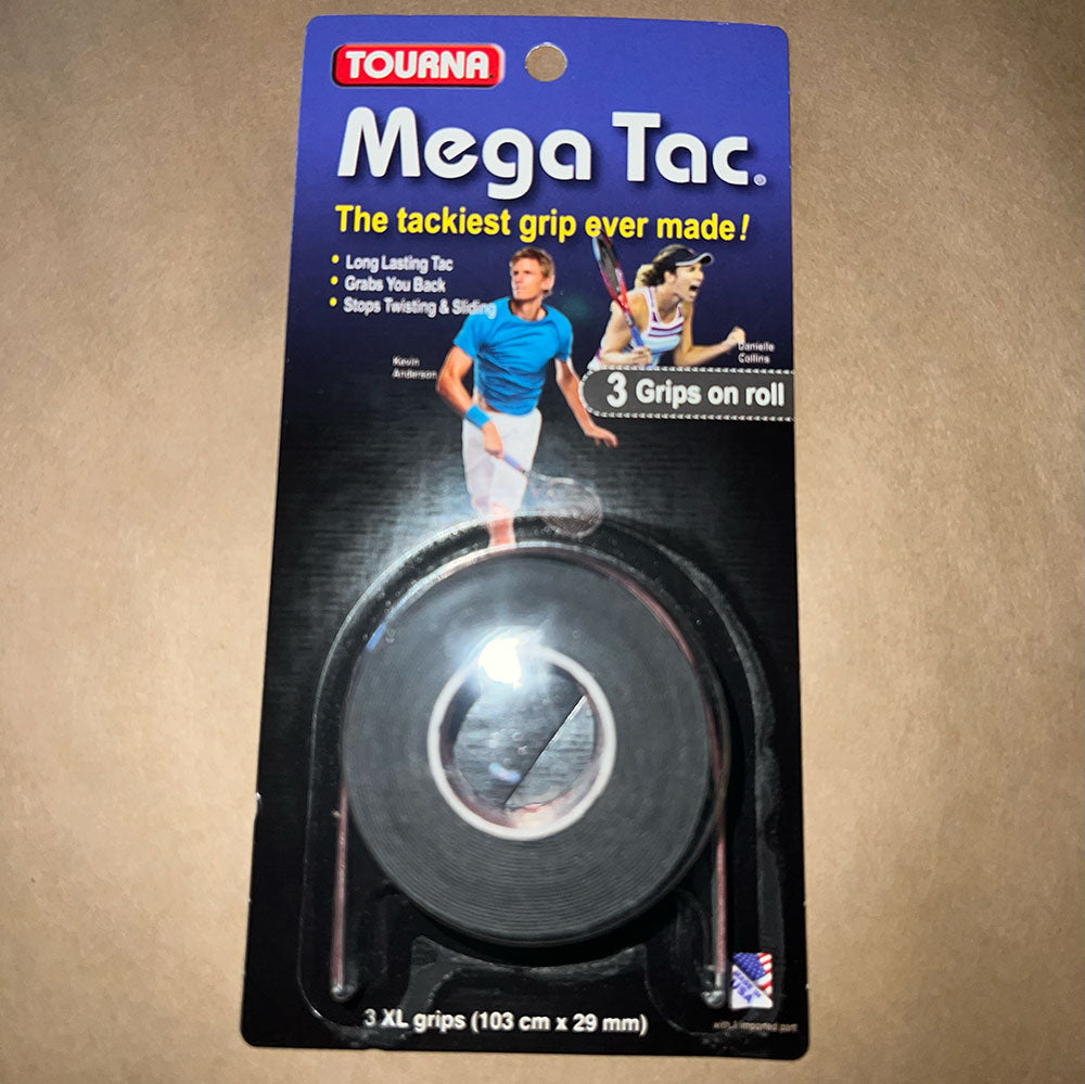 Tourna Mega Tac - 3 pack (black)