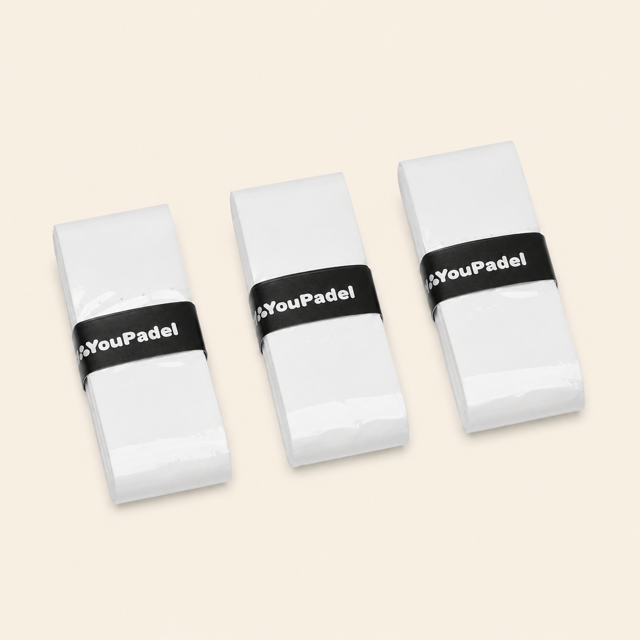 YouPadel Grepplinda 3-Pack - White