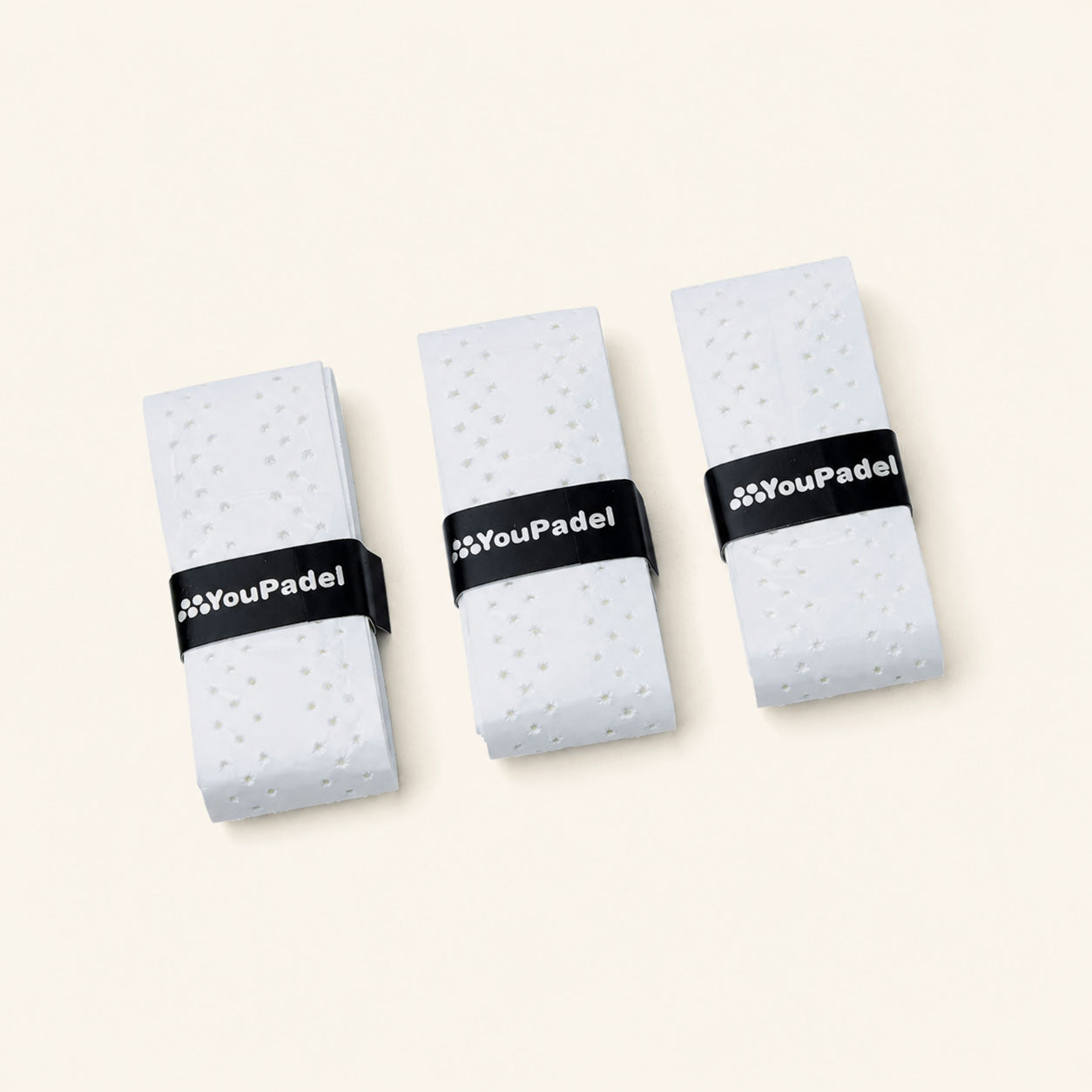 YouPadel AIR Grepplinda 3-pack - White