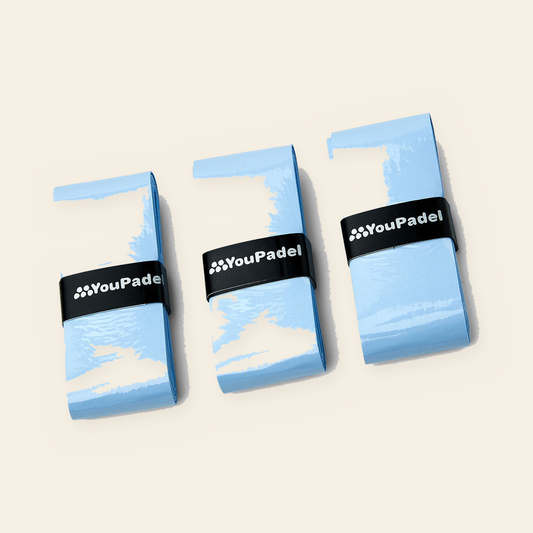 YouPadel overgrips 3-Pack - Baby Blue