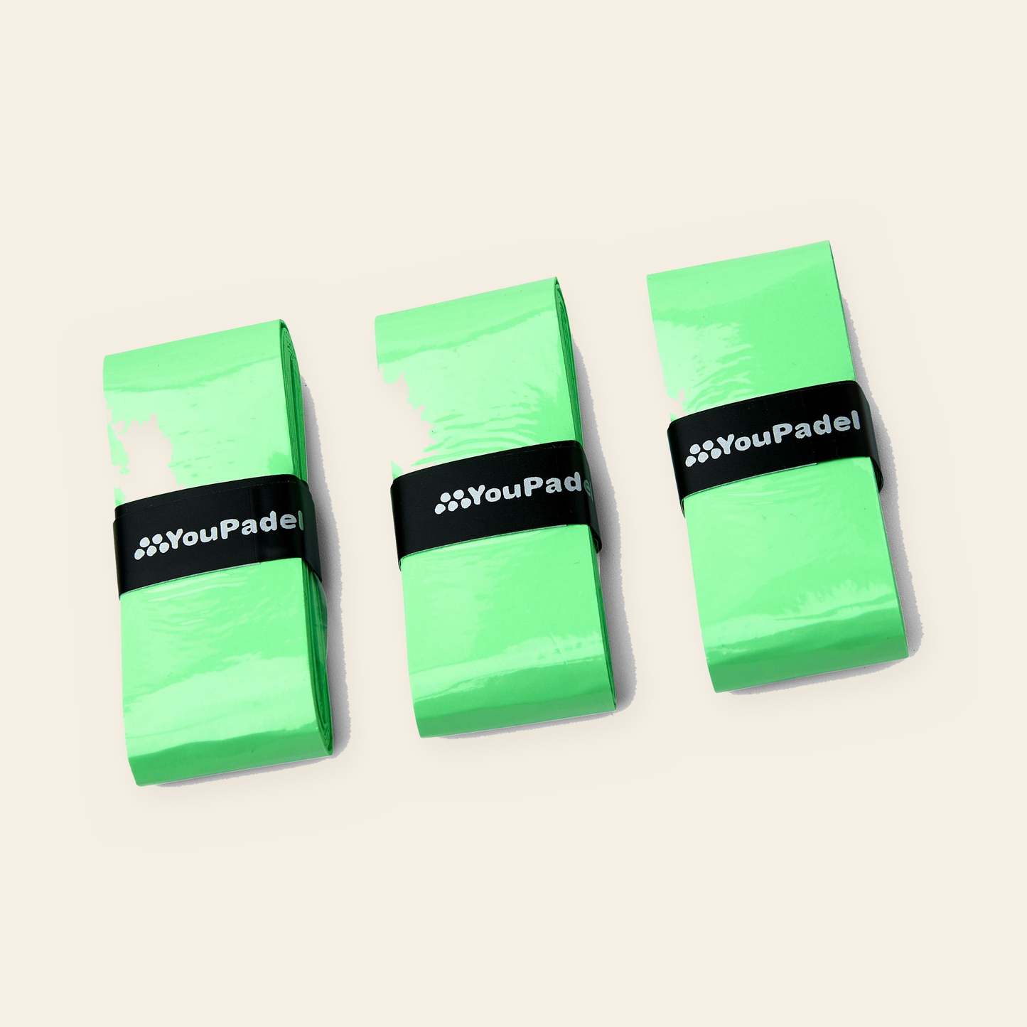 YouPadel overgrips 3-Pack - Turtle Green