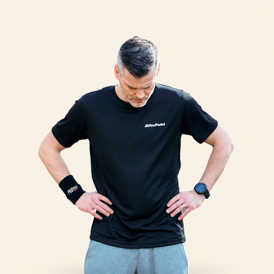 YouPadel - Functional tshirt, black
