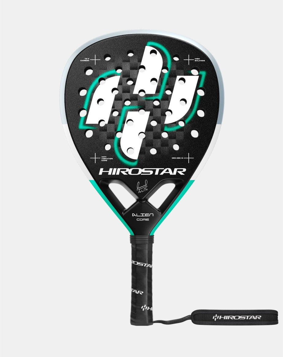Hirostar Alien Core 26 Padel Racket - Tolito Aguirre