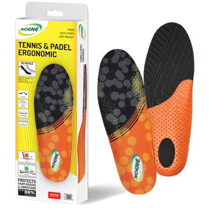 Noene Tennis & Padel Ergonomic Insole | Padel Soles